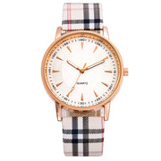 Fashion Casual Women's Quartz Watches Black White Dial Analog Ladies Wristwatch Leather Strap Simple Female Clock Gift for Women - Luxe Ladies Moda