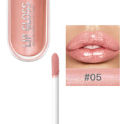 Glitter Lip Gloss Long Lasting Diamond Pearlescent Metallic Liquid Lipstick Moisturizing Lip Glaze Cosmetics - Luxe Ladies Moda