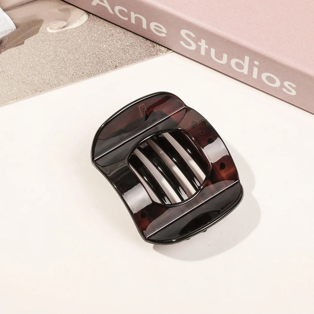 Large Small Sizes PC Hair Clips for Women Non-slip Hair Accessories Vintage Arc Shaped Duck Claw Hairpins Girl Barrettes