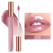 Hyaluronic Acid Lip Gloss, 8-Color Shimmering Lip Tint, Moisturizing Hydrating,Long-Lasting Shine Popular Best-Selling lip gloss