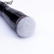 Flat Top Foundation Makeup Brushes Flat Angled Synthetic Hair Face Contour Foundation Liquid Cream Bronzer Buffing Makeup Tool - Luxe Ladies Moda