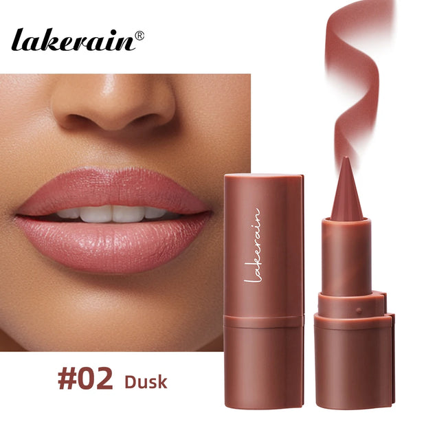 Matte Liner Lipstick Pen Gradient Lip Liner Red Brown Lipsticks Pencil Lasting Waterproof Lip Stick Sexy Women Lip Cosmetics - Luxe Ladies Moda