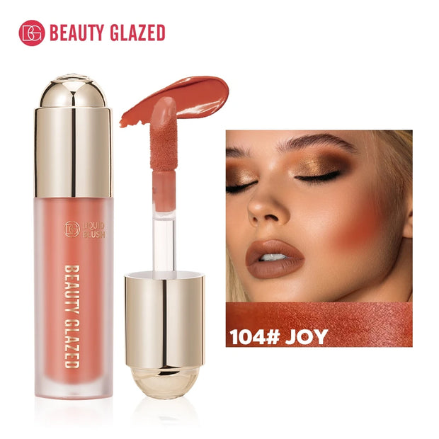 Glazed Velvet Matte Liquid Blush – Long-Lasting Natural Cheek Tint - Luxe Ladies Moda