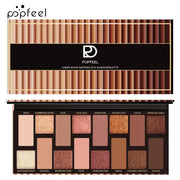 16 Color Eyeshadow Palette Glitter for Eyes Shimmer Matte Eye Shadow Korean Makeup For Women Cosmetics Eye Shine Waterproof - Luxe Ladies Moda