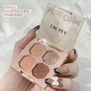 Eye Shadow Palette Mini Makeup Cosmetics Travel Size Cute Glitter Nude Eyeshadows Women Cheap Korean Glitters for the Eyes Gift - Luxe Ladies Moda