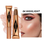 Air cushion, powder blusher, high gloss stick, makeup liquid, rouge, 6 colors optional - Luxe Ladies Moda