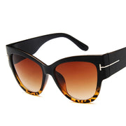 Cat Eye Women’s Sunglasses – Oversized Gradient UV400 Fashion Shades - Luxe Ladies Moda
