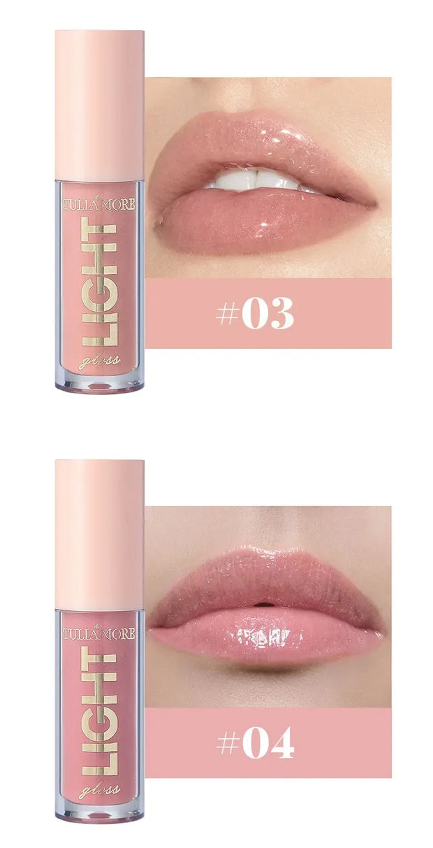 Waterproof Lip Gloss – Long-Lasting, Moisturizing, Mirror Shine Nude Lip Gloss