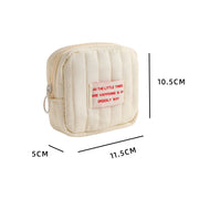 Small Earphone Lipsticks Storage Bag Organizer Pouch Case Cute Mini Zipper Women'S Makeup Cosmetic Bag Coin Purse Wallet Gifts - Luxe Ladies Moda