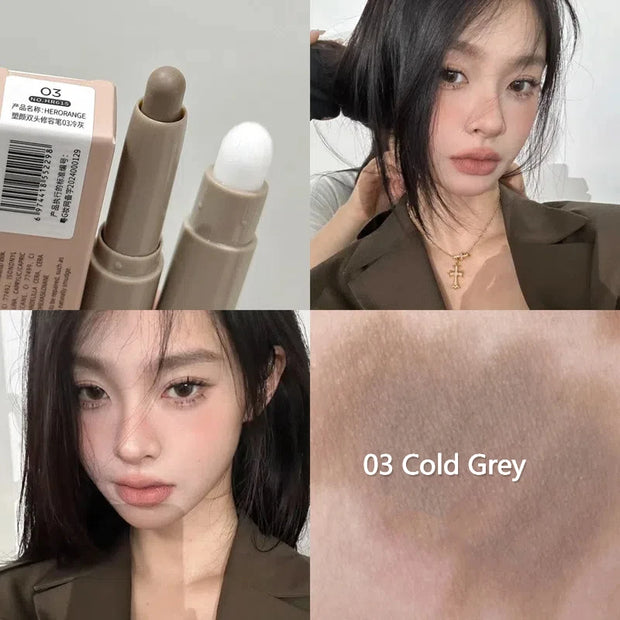 "Nose Shadow Contour Pen | Matte Bronzer & 3D Face Sculpting" - Luxe Ladies Moda