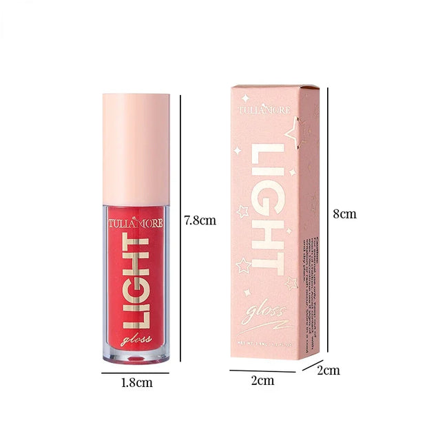 Waterproof Lip Gloss – Long-Lasting, Moisturizing, Mirror Shine Nude Lip Gloss - Luxe Ladies Moda
