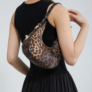 Cow Pattern Shoulder Bag For Spring/Summer Versatile Women's Bag Personalized Korean Leopard Pattern Underarm Handbag - Luxe Ladies Moda