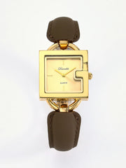 Ladies' square belt watch, simple and fashionable quartz watch, waterproof and luminous