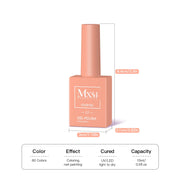 15ml Gel Nail Polish Neon Brown Royal Blue Red Green Pastal Nude Nail Art Varnish Gel Lacquer Top Coat UV Gel Nail Not Set