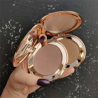 Facial Concealer Contour Palette Shadow Powder Makeup Bronzer Three-Dimensional Nose Shadow Repair Powder Makeup Cosmetics - Luxe Ladies Moda