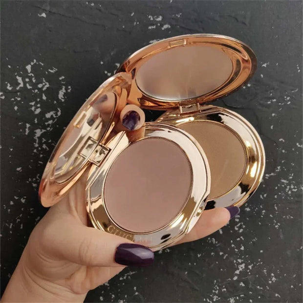Facial Concealer Contour Palette Shadow Powder Makeup Bronzer Three-Dimensional Nose Shadow Repair Powder Makeup Cosmetics - Luxe Ladies Moda