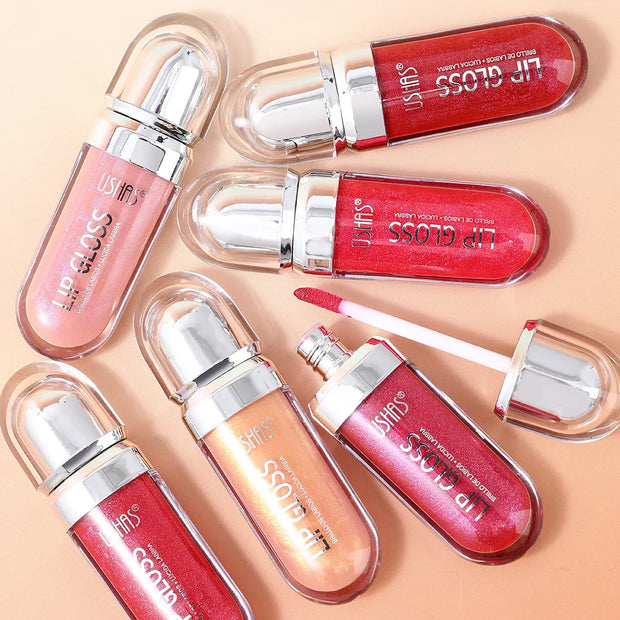 Mirror Fine Flash Liquid Lipstick – Pearlescent, Waterproof, Non-Stick, Long-Lasting Glossy Shine