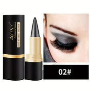 Matte Glitter Waterproof Eyeliner Stick Smudge Proof Black Single Head Solid Eyeliner Balm - Luxe Ladies Moda