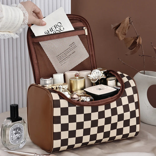 Waterproof Travel Toiletry Bag Women Cosmetic Case Ladies Makeup Bag Beauty Wash Pouch Handbag Organizer - Luxe Ladies Moda