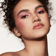 3D Baby Pink Shimmering Body Highlighter Palette - Smooth Glitter Powder for Face Contouring" - Luxe Ladies Moda