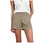 Solid Color Retro Stretch Twill Short Side Pockets Soft Feel Flattering Fit Pants Versatile Elastic Waist Fashion Summer Women - Luxe Ladies Moda