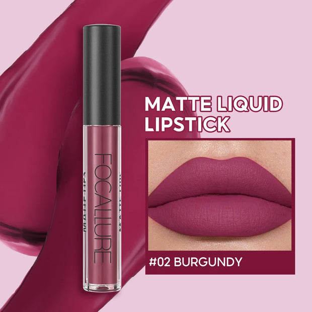 Luxe Liquid Lipgloss & Matte Lipstick – 37 Colors, Waterproof, Long-Lasting Lipstick Collection - Luxe Ladies Moda
