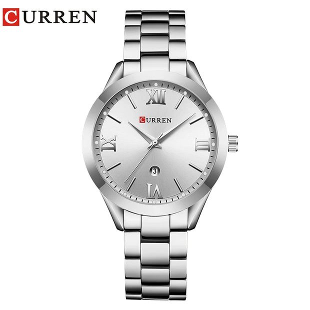 CURREN Gold Watch Women Watches Ladies Creative Steel Women's Bracelet Watches Female Clock Relogio Feminino Montre Femme - Luxe Ladies Moda