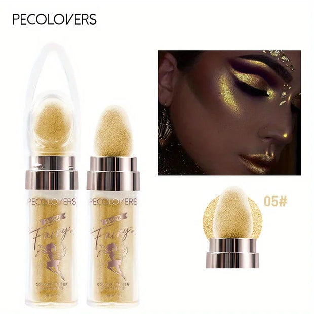Fairy Powder Highlighter Stick - Shimmering Contour Blush for Brightening and Defining Your Features - Luxe Ladies Moda