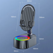 Cellphone Stand with Powerbank Bluetooth-Compatible Speaker Multi-Function Induction Phone Bracket - Luxe Ladies Moda