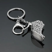 High Heel Shoes Keychain – Rhinestone Car Key Ring, Fashion Crystal Key Holder for Women’s Bag Charms