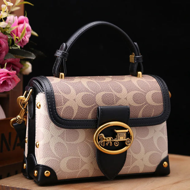 Small Square Bag for Women New Fashionable Handheld Small Bag Premium Single Shoulder Crossbody Bag