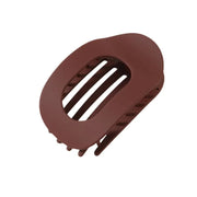 Elegant Bow Shark Clip Fashion Back Of Head Hair Clip Vintage Ponytail Fixed Hairgrips For Woman Simple Hollow Geometry Hairpin