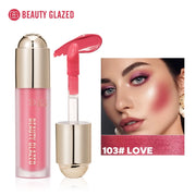 Glazed Velvet Matte Liquid Blush – Long-Lasting Natural Cheek Tint - Luxe Ladies Moda