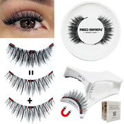 Reusable Magnetic Eyelashes with Applicator - Natural Wispy Lashes, No Glue Needed - Luxe Ladies Moda