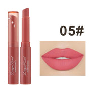 Matte, non-fading moisturizing lipstick Velvet matte finish, waterproof, and long-lasting. Resistant to fading and smudging. - Luxe Ladies Moda