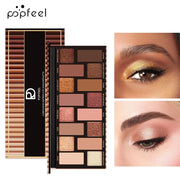16 Color Eyeshadow Palette Glitter for Eyes Shimmer Matte Eye Shadow Korean Makeup For Women Cosmetics Eye Shine Waterproof - Luxe Ladies Moda