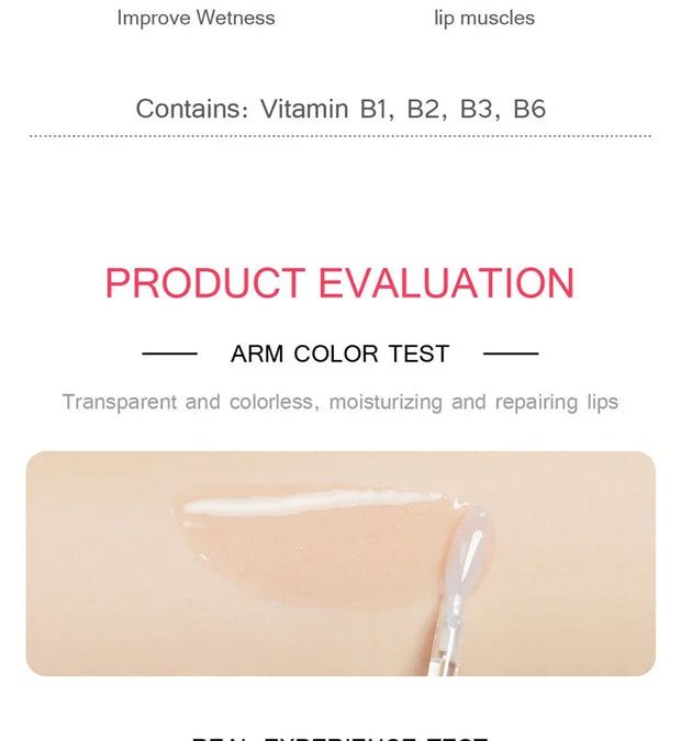 Mini Capsule Liquid Lip Blam Moisturizing Transparent Color Changing Lip Plumping Oil Mirror Jelly Plumping Lip Gloss Cosmetic