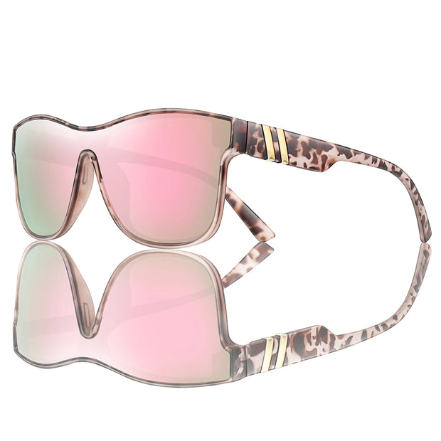 Fashion Vacation Sunglasses Women Square Trendy Oversize Shades for Outdoor Party shopping Travel Beach Vocation Selfie With BOX