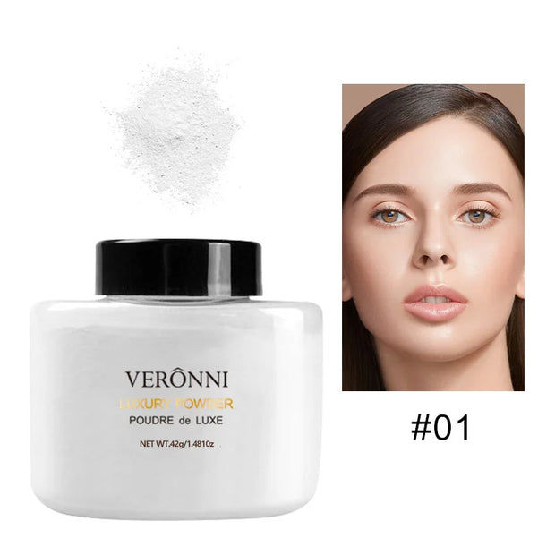 Loose Powder – Long-Lasting Matte Setting & Pore Blurring