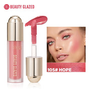 Glazed Velvet Matte Liquid Blush – Long-Lasting Natural Cheek Tint - Luxe Ladies Moda