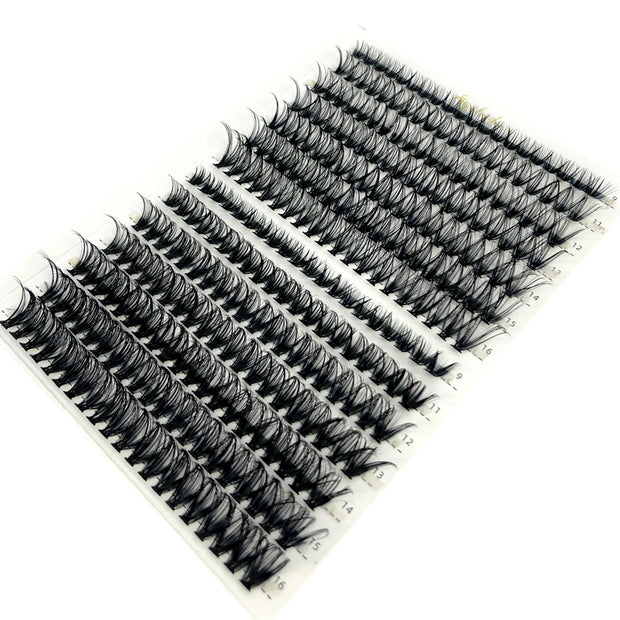 30D 40D 60D 80D Mixed Tray Individual Lashes 3D Russia Volume Eye Lashes Soft Natural Lashes Mink Lash Cluster False Eyelashes - Luxe Ladies Moda