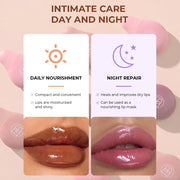 4Color Lipgloss Lip Oil Teens Moisturizing Lipstick Lip Balm High Shine And Lip Gloss Long-Lasting Dry Lip Care - Luxe Ladies Moda