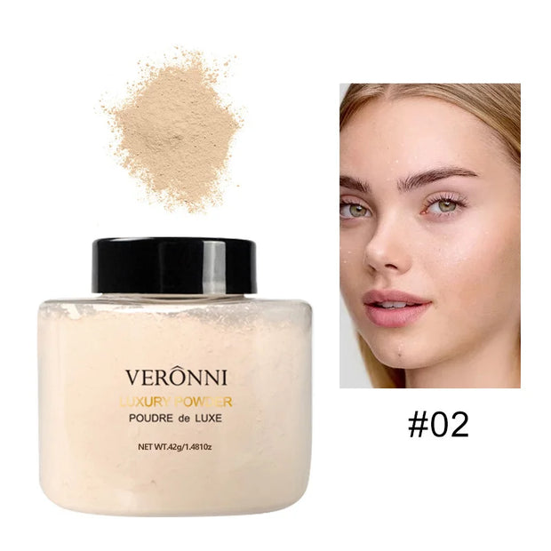 Loose Powder – Long-Lasting Matte Setting & Pore Blurring