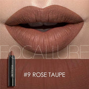 Matte Lipstick 19 Colors Waterproof Matte Lipsticks Soft Texture Lip Stick Cosmetic Sext Red Nude Lip Makeup Batom