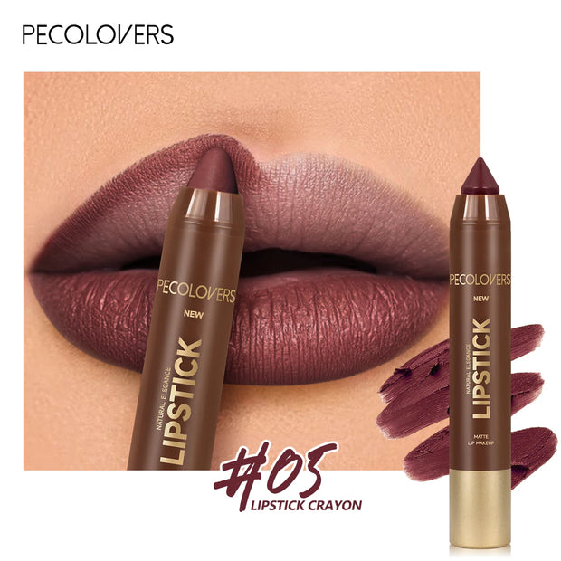 Fine Tip Lip Liner Pen Soft Mist Matte Lip Crayon Sexy Brown Red Lipstick Pencil Lip Contouring Lipliner Outline Tint Cosmetic - Luxe Ladies Moda