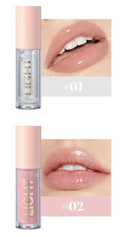 Waterproof Lip Gloss – Long-Lasting, Moisturizing, Mirror Shine Nude Lip Gloss