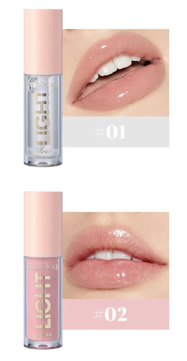 Waterproof Lip Gloss – Long-Lasting, Moisturizing, Mirror Shine Nude Lip Gloss
