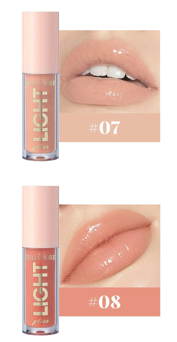 Waterproof Lip Gloss – Long-Lasting, Moisturizing, Mirror Shine Nude Lip Gloss