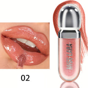 Beauty Moisturizing Lip Gloss with Shimmer - Hydrating Liquid Lip Shine Oil for Adult, Nourishing 3D Effect, Long-Lasting - Luxe Ladies Moda