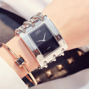 Women Luxury Brand Watch Dress Rhinestone Women Wristwatches Stylish Gold Female Watches for Women